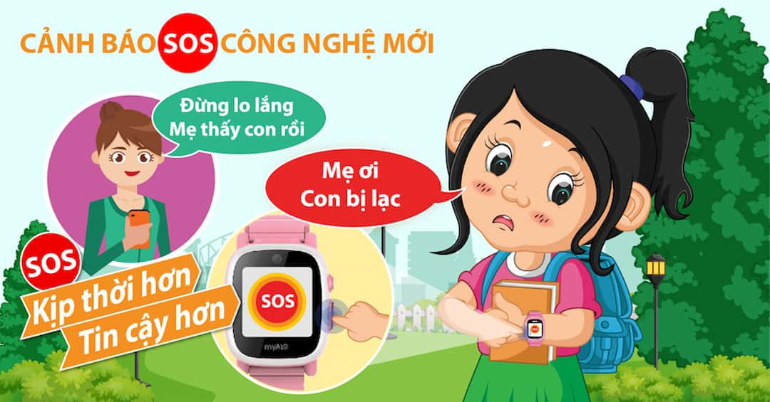 Nút khẩn cấp SOS công nghệ mới