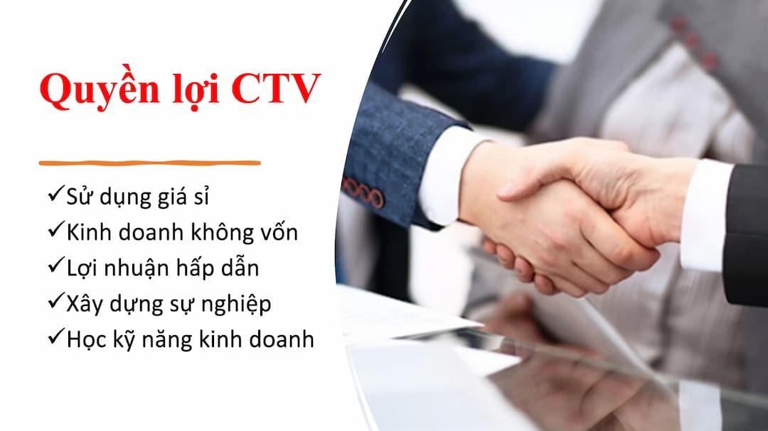 Quyền lợi CTV được hưởng